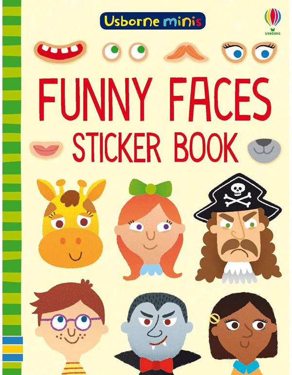 Funny Faces Sticker Book