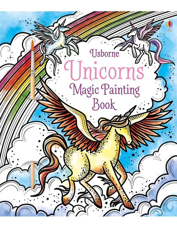 Unicorns Magic Painting Book