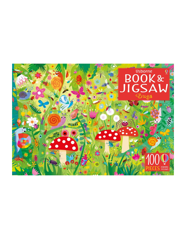 Usborne Book and Jigsaw Bugs