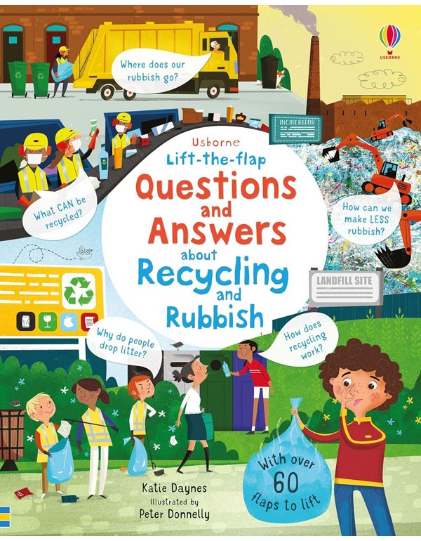 Lift-The-Flap Questions And Answers About Recycling And Rubbish