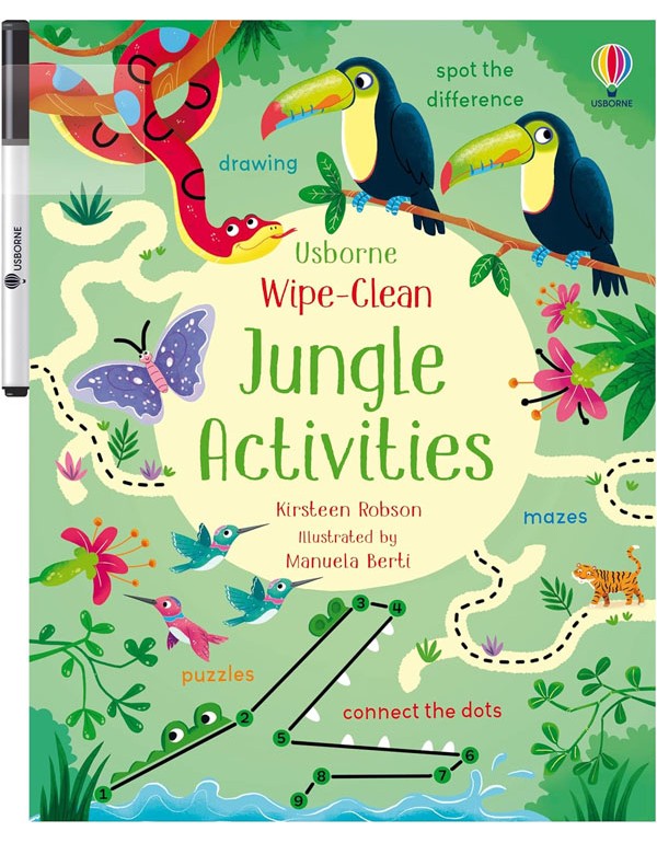 Wipe-Clean Jungle Activities
