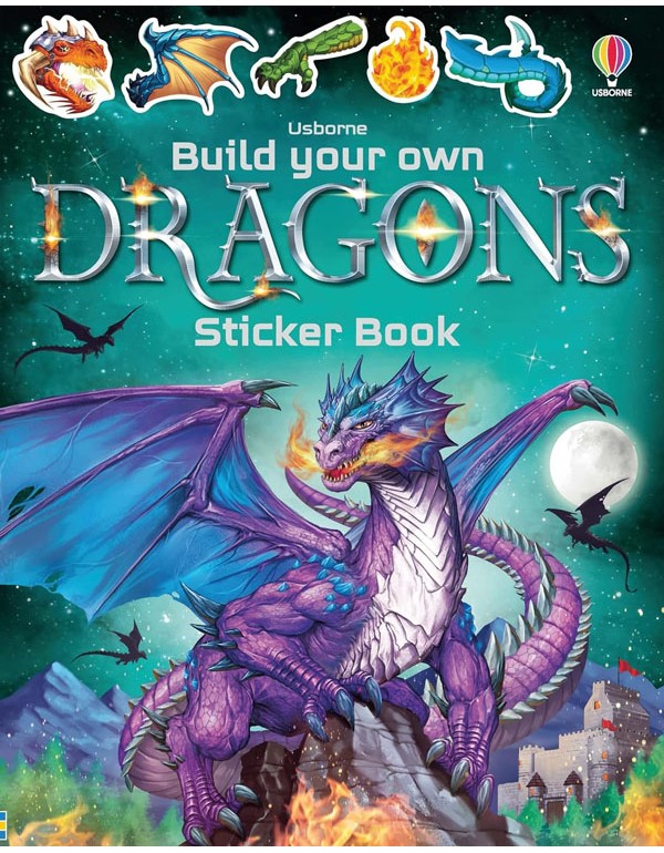 Build Your Own Dragons Sticker Book