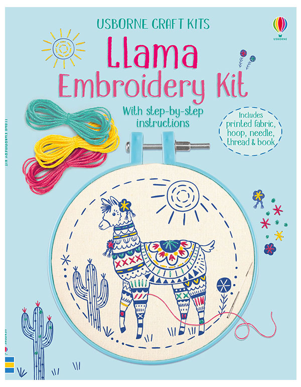 Embroidery Kit: Llama