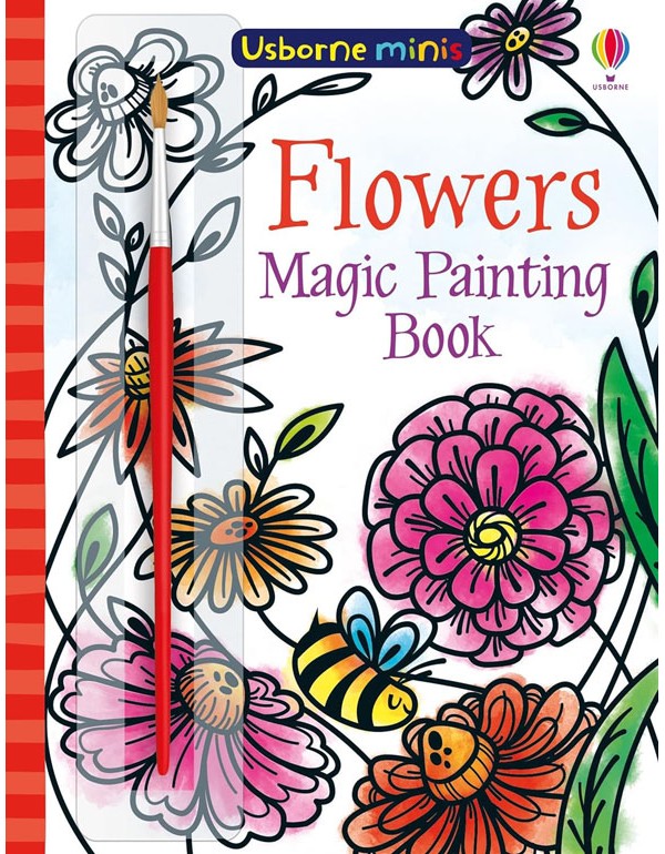 Flowers Magic Painting Book
