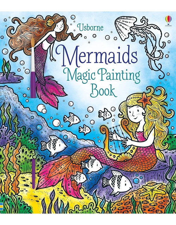 Mermaids Magic Painting Book
