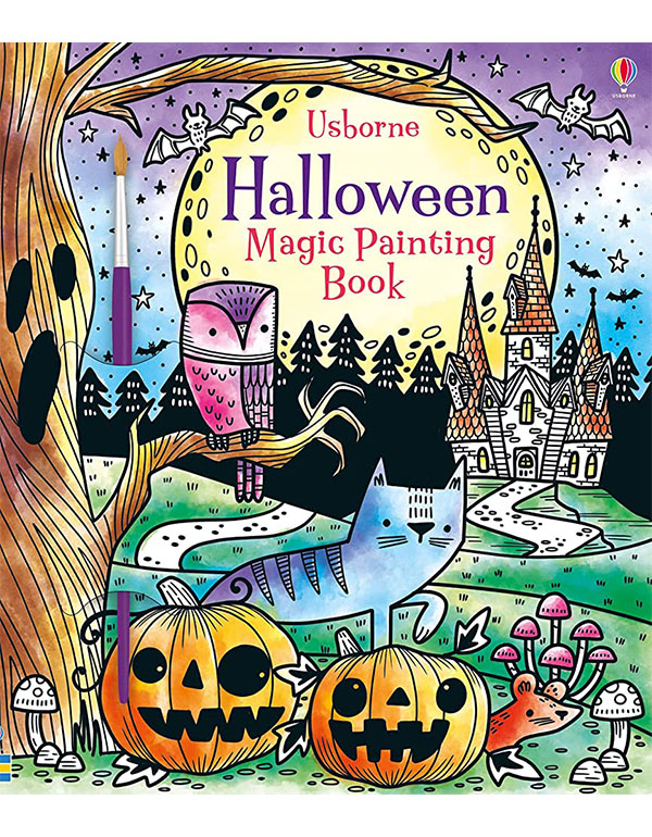 Halloween Magic Painting Book