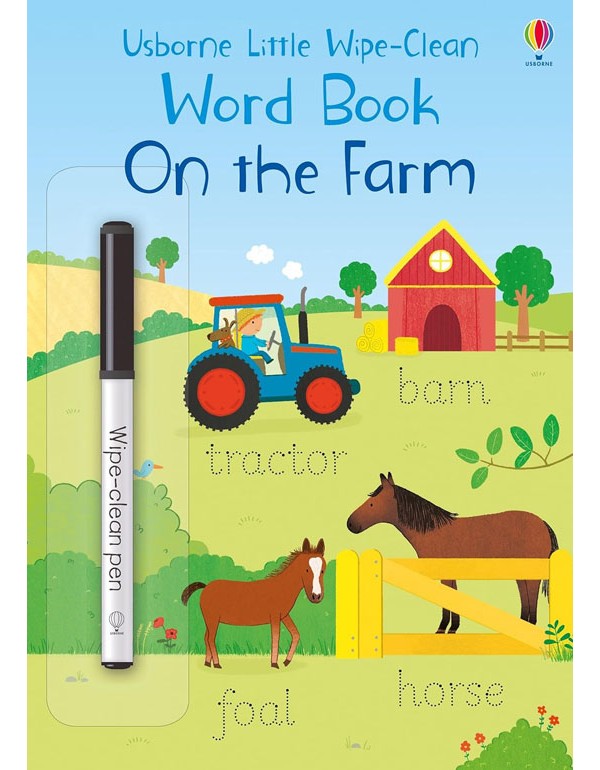 Little Wipe-Clean Word Book On The Farm