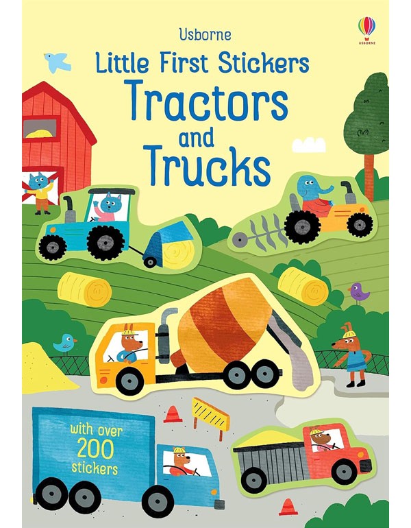 Little First Stickers Tractors And Trucks