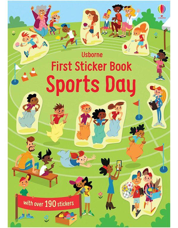 First Sticker Book: Sports Day