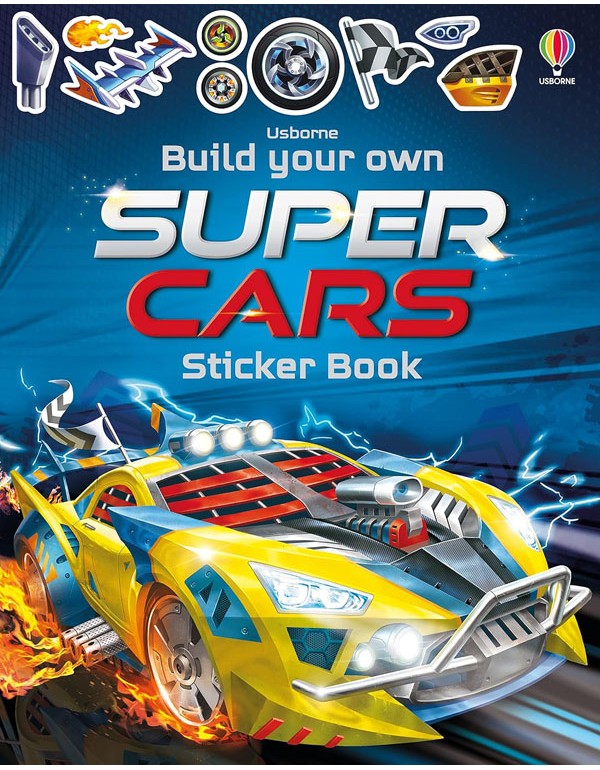 Build Your Own Supercars Sticker Book