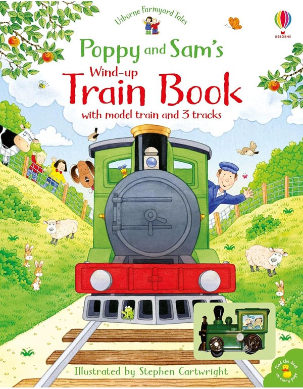 Poppy And Sam'S Wind-Up Train Book