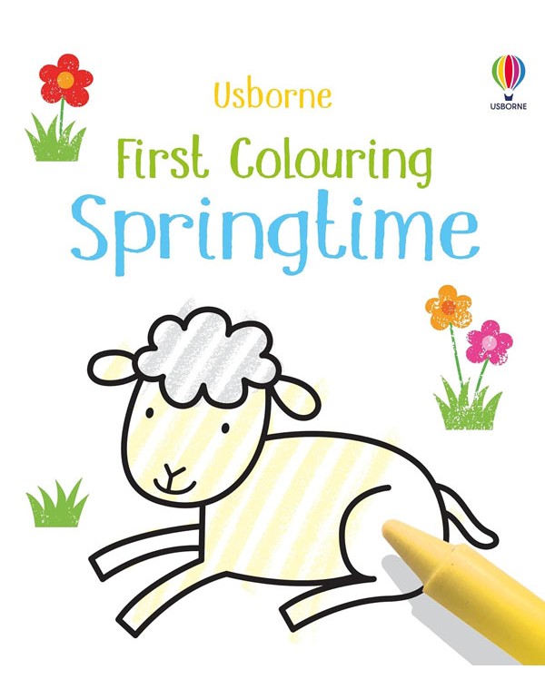 First Colouring Springtime