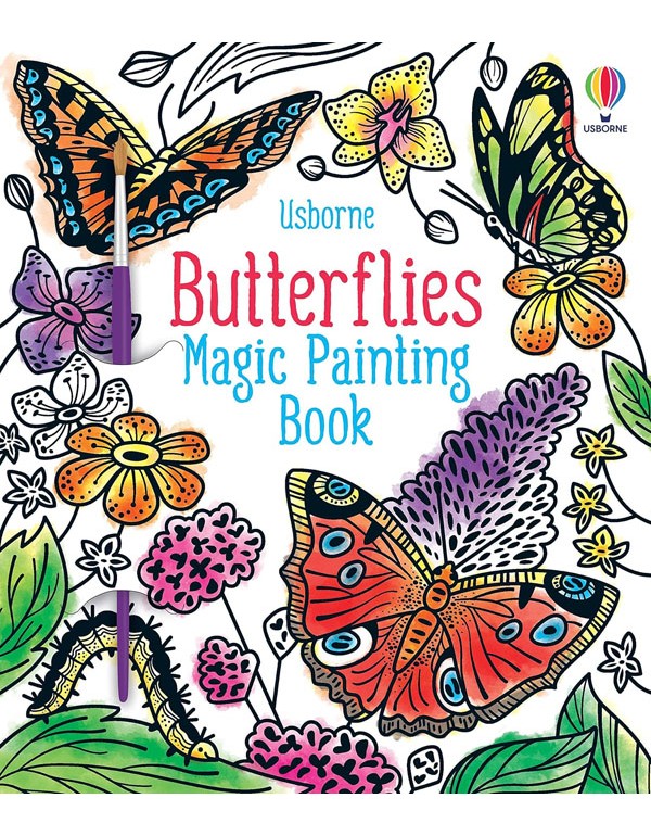 Butterflies Magic Painting Book