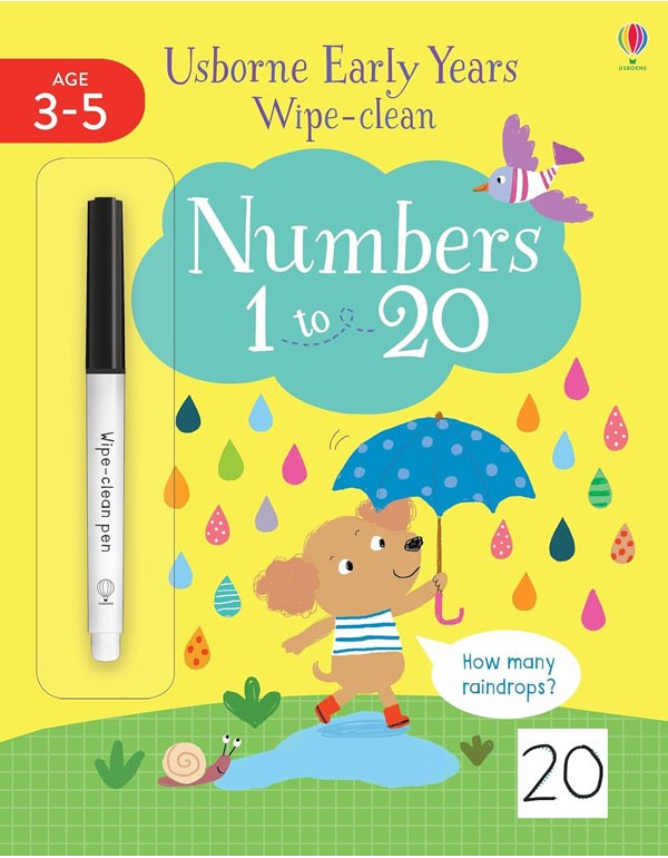 Wipe Clean Numbers 1-20