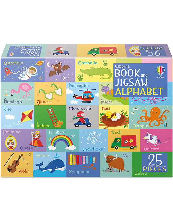 Book and Jigsaw Alphabet