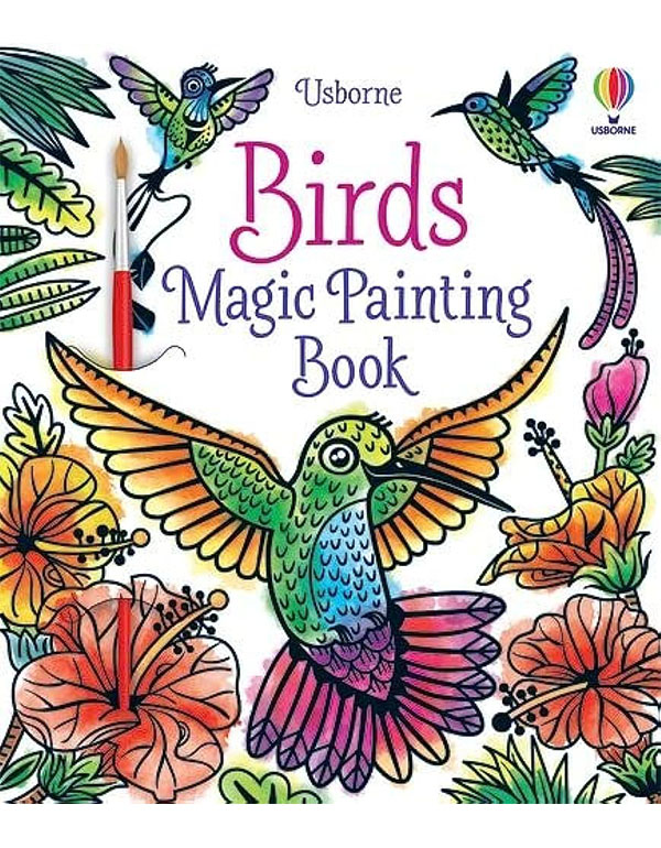 Birds Magic Painting Book