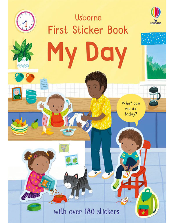 First Sticker Book: My Day