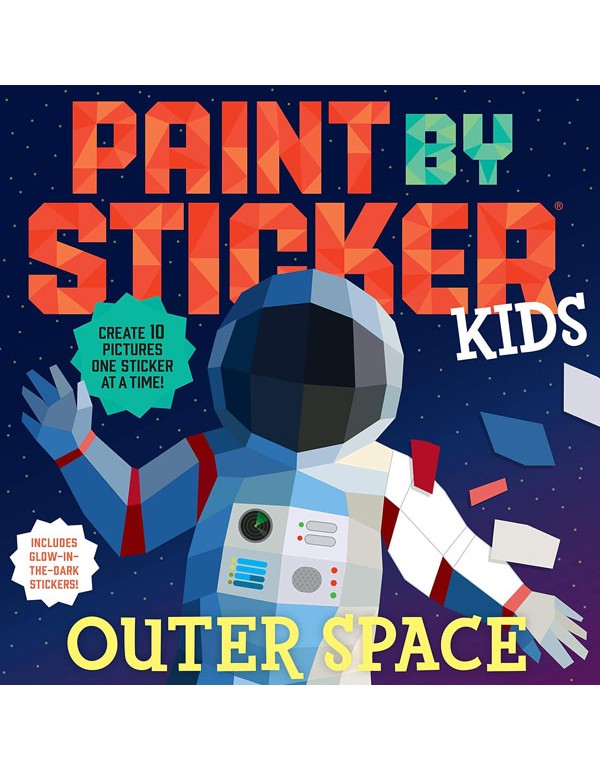 Paint By Sticker Kids Outer Space