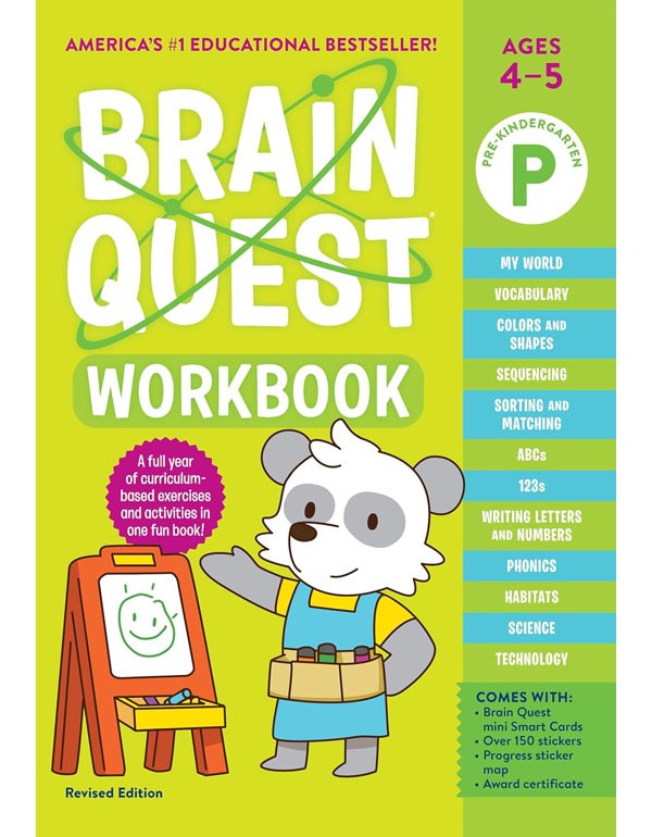 Brain Quest Workbook: Pre-K (Revised Edition)