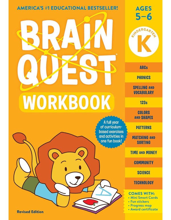 Brain Quest Workbook: Kindergarten (Revised Edition)