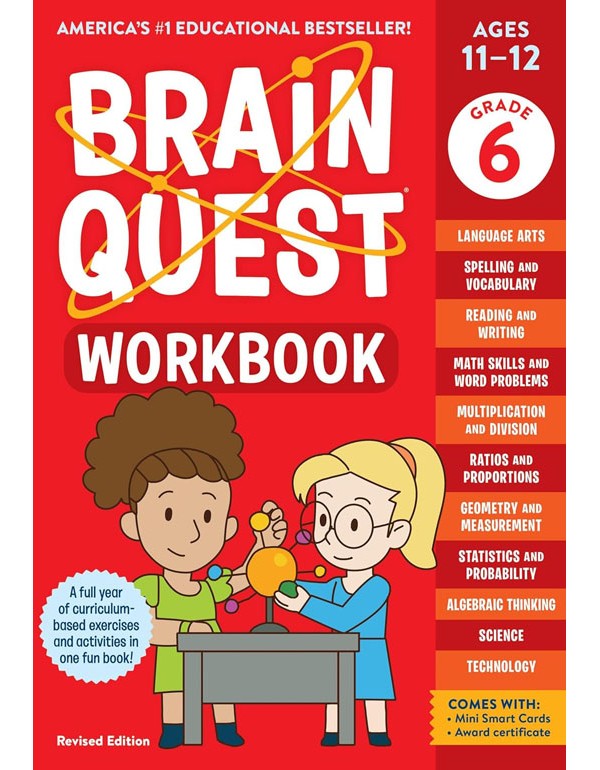 Brain Quest Workbook: 6th Grade (Revised Edition)