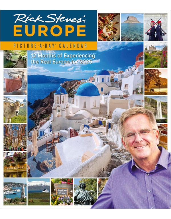 Rick Steves' Europe Picture-A-Day® Wall Calendar 2025