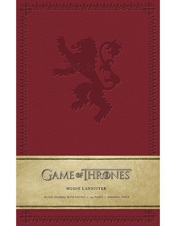 Game Of Thrones Ruled Journal