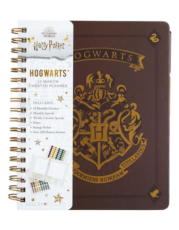 Harry Potter: Hogwarts 12-Month Undated Planner
