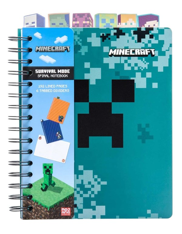 Minecraft: Surival Mode Spiral Notebook