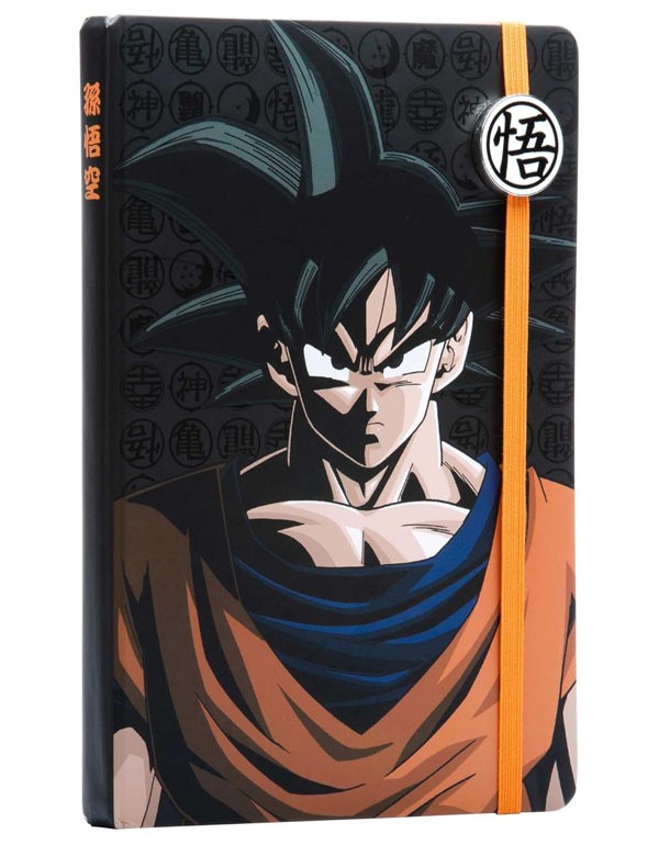 Dragon Ball Z Goku Journal with Charm