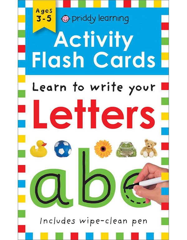 Activity Flash Cards Letters