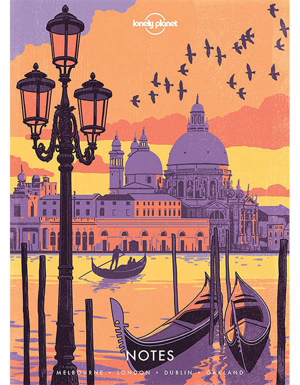 Lonely Planet Notebook with Illustrated Cover - Europe