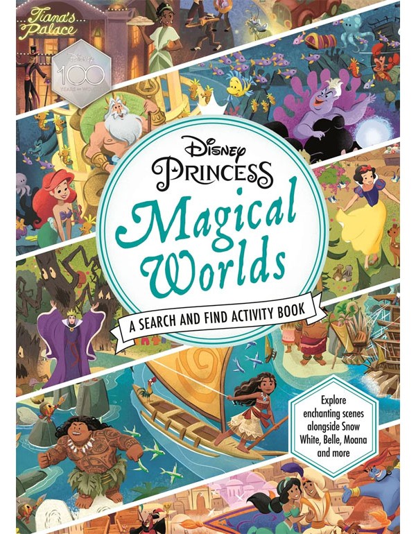 Disney Princess: Magical Worlds Search and Find Activity Book