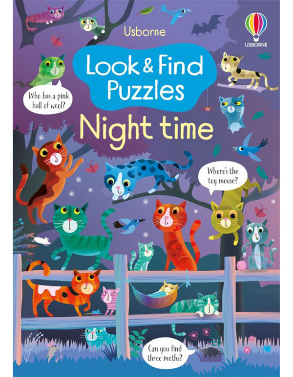 Look and Find Puzzle Night Time