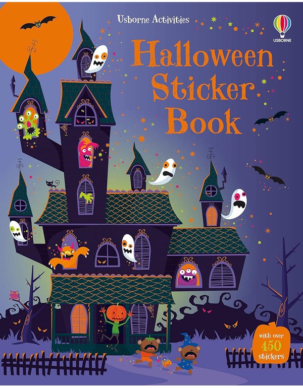 Halloween Sticker Book: A Halloween Book For Kids