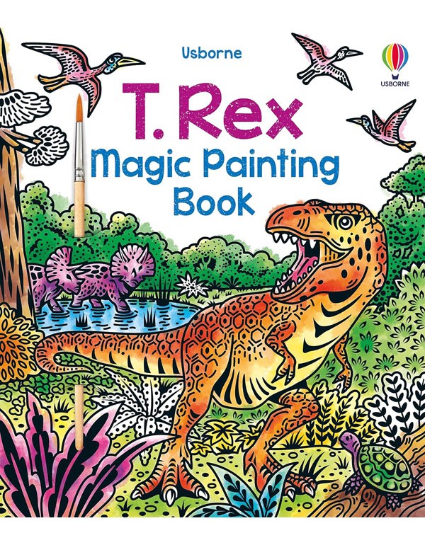 T. Rex Magic Painting Book