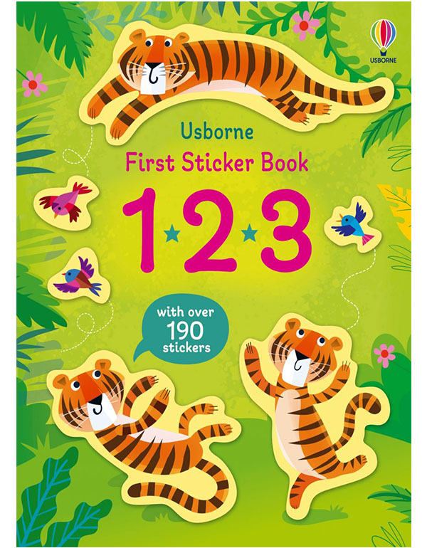 First Sticker Book: 123