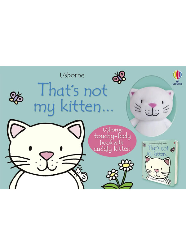 That's Not My Kitten book and toy
