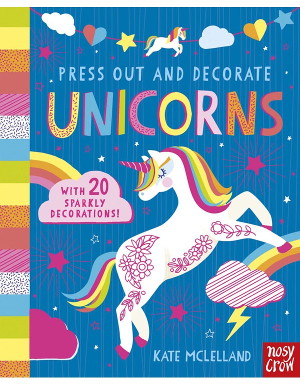 Press Out and Decorate: Unicorns