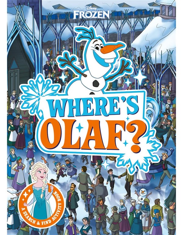 Where's Olaf?: A Disney Frozen search-and-find book