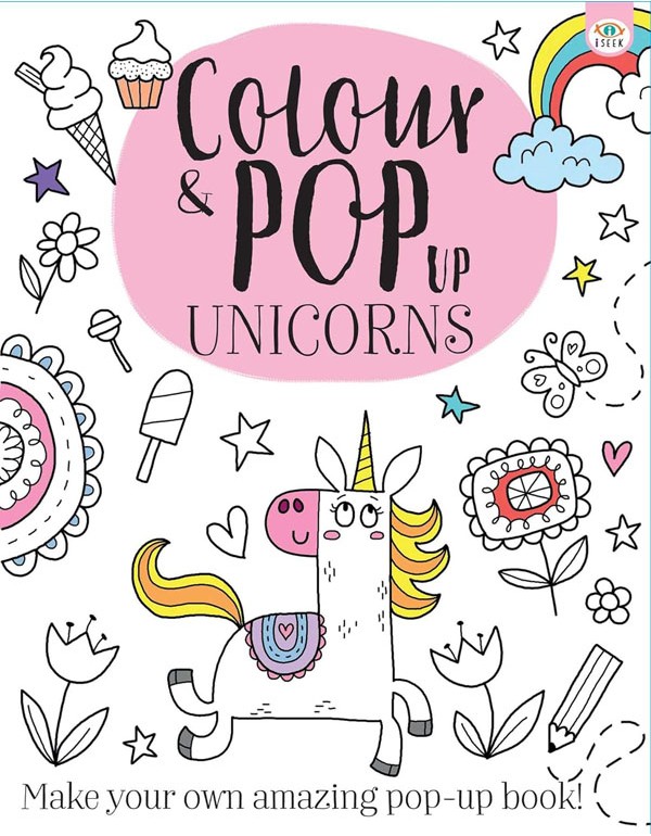 Colour And Pop Up- Unicorns