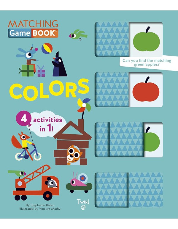 Matching Game Book: Colors