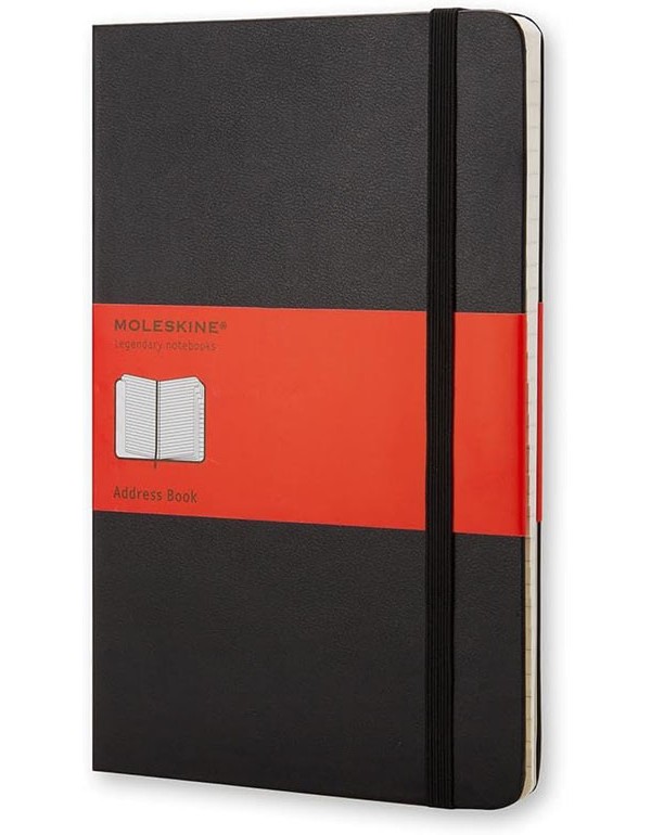 Moleskine PRO Address Book Pocket Hardcover Black