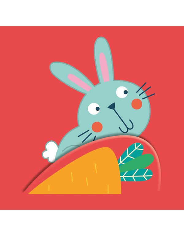 Soft Peekaboo Bedtime Book Rabbit