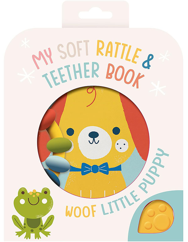 Soft Rattleandteether Woof! Puppy