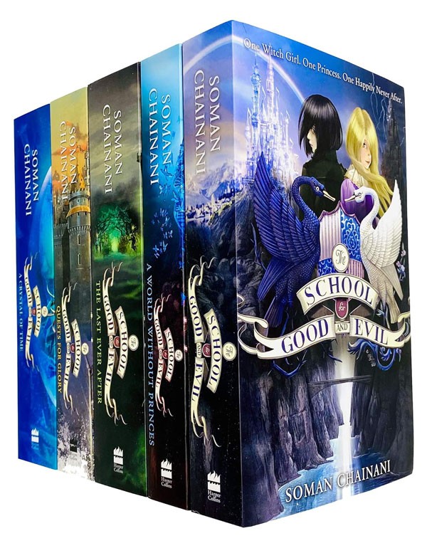 The School For Good And Evil Series 5 Books Collection Set Age 8+
