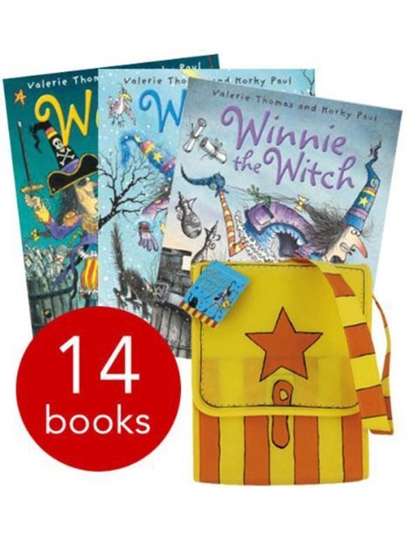 Winnie The Witch Collection And Satchel 14 Books
