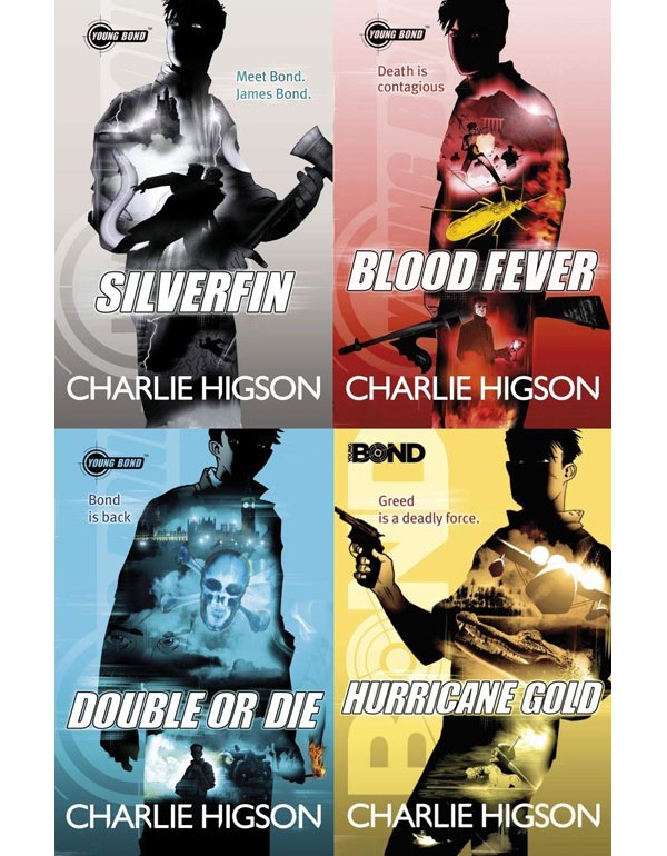 Young Bond Series Collection Charliehigson 5 Book Set
