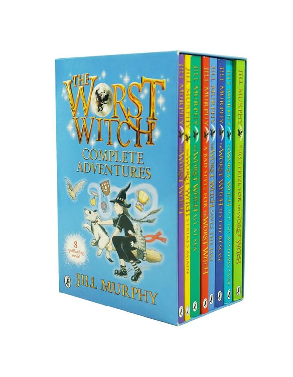 Worst Witch 8 Books Young Adult Collection Paperback Box Set By - Jill Murphy