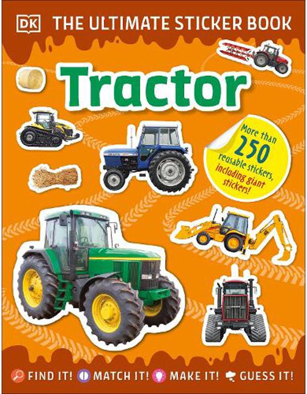 Ultimate Sticker Book Tractor
